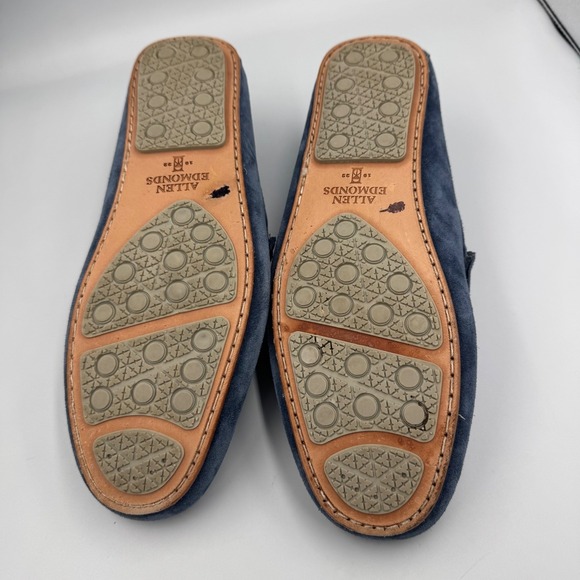 Allen Edmonds Super Sport Mens Blue Suede Driving Moccasins Loafers‎ Size 8.5D main image 6